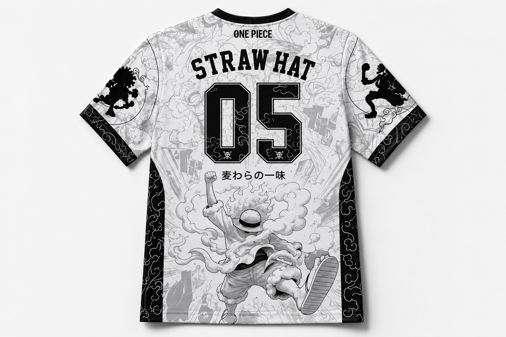One Piece Straw Hat Jersey
