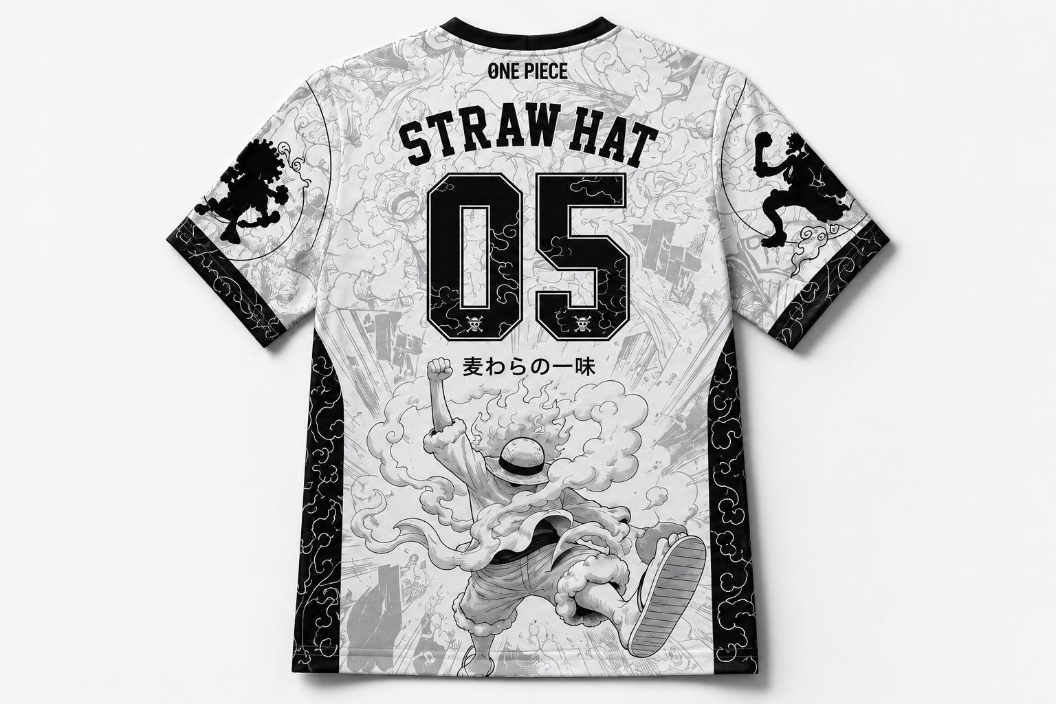 One Piece Straw Hat Jersey