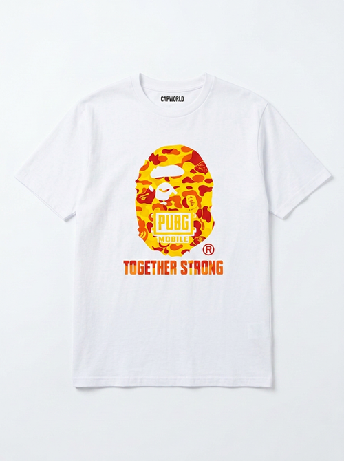 PUBG X Bape Regular Fit T Shirt