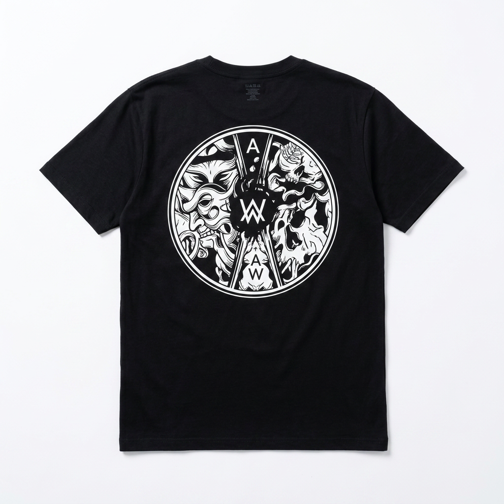 PUBG Mobile Alone Walker Artwork T Shirts
